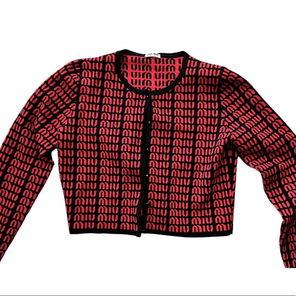Miu miu cardigan set , fits like a small .